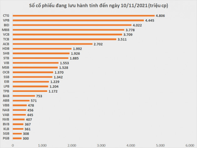 Hơn 10 tỷ cổ phiếu ngân hàng được bơm thêm vào thị trường từ đầu năm, hàng tỷ cổ phiếu khác rục rịch lên sàn - Ảnh 1.