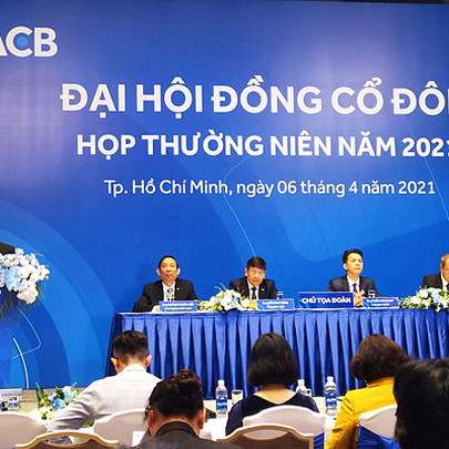 Họp ĐHĐCĐ ACB: Không thoái vốn ACBS, phát triển thị trường miền Bắc