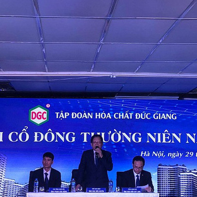 Họp ĐHĐCĐ Hóa chất Đức Giang: Quý I dự kiến lãi 270 -280 tỷ đồng