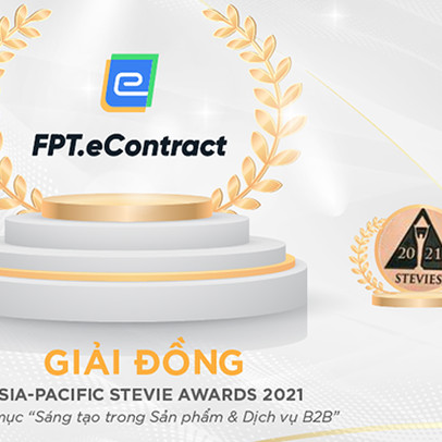 Hợp đồng điện tử FPT.eContract giành giải “Oscar của giới kinh doanh”