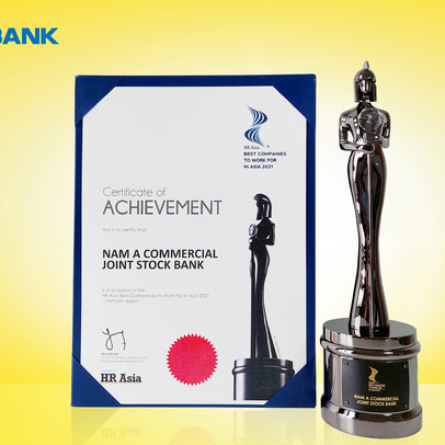 HR Asia Magazine vinh danh Nam A Bank là nơi làm việc tốt nhất châu Á