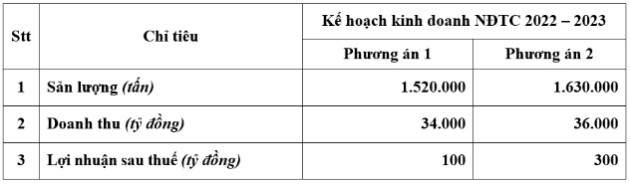 HSG đặt kế hoạch kinh doanh NĐTC 2022 – 2023 theo 02 phương án sản lượng tiêu thụ - Ảnh 1.