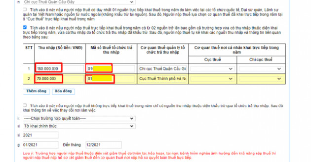 Hướng dẫn cá nhân tự quyết toán thuế thu nhập cá nhân online 2022 - Ảnh 6.