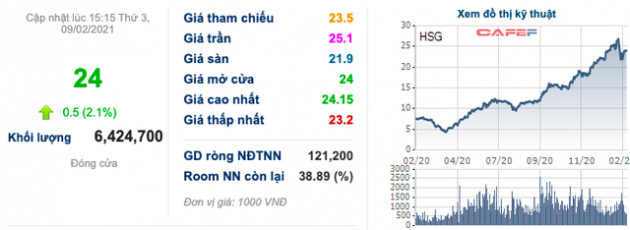 Hưởng lợi giá nguyên liệu: Nhóm thép HPG, HSG, POM, NKG… tăng trưởng vượt mọi thời đại, tiếp tục chào đón năm 2021 đầy hứa hẹn - Ảnh 1.