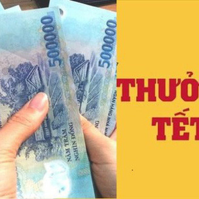 Hụt hẫng vì tiền thưởng Tết bị trừ thuế quá nhiều