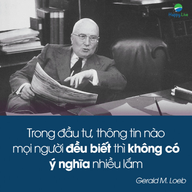 Huyền thoại đầu tư Gerald Loeb: 'Có người luôn lãi đậm, người khác lại thua lỗ khi chơi chứng khoán, vì sao?'