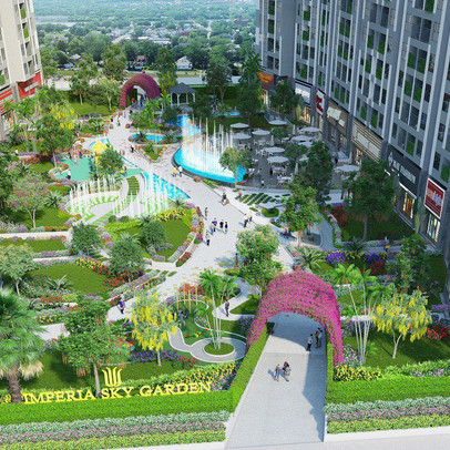 Imperia Sky Garden: Giúp cư dân tận hưởng ngày hè