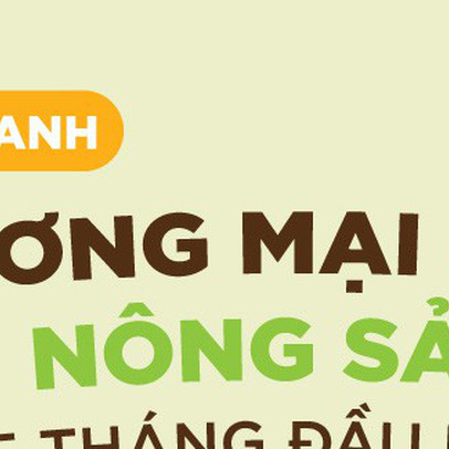 Infographic: Bức tranh thương mại nông sản 5 tháng đầu năm