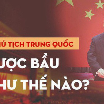 [Infographic] Chủ tịch, Phó Chủ tịch, Thủ tướng Trung Quốc được bầu như thế nào?