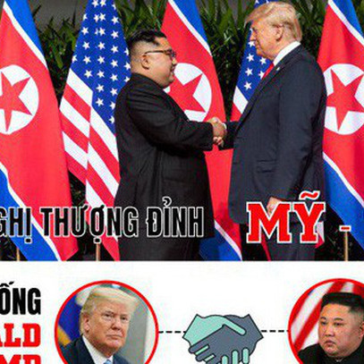 [Infographic] Đáng nể cường độ làm việc của ông Donald Trump và ông Kim Jong-un