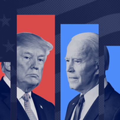 [Infographic] Đọ độ nổi tiếng của hai ứng viên tổng thống Donald Trump và Joe Biden trên mạng Internet