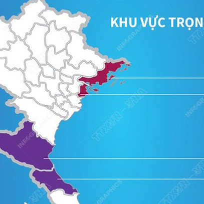 [INFOGRAPHIC] Việt Nam phấn đấu hình thành 7 cụm liên kết ngành kinh tế biển đến năm 2030