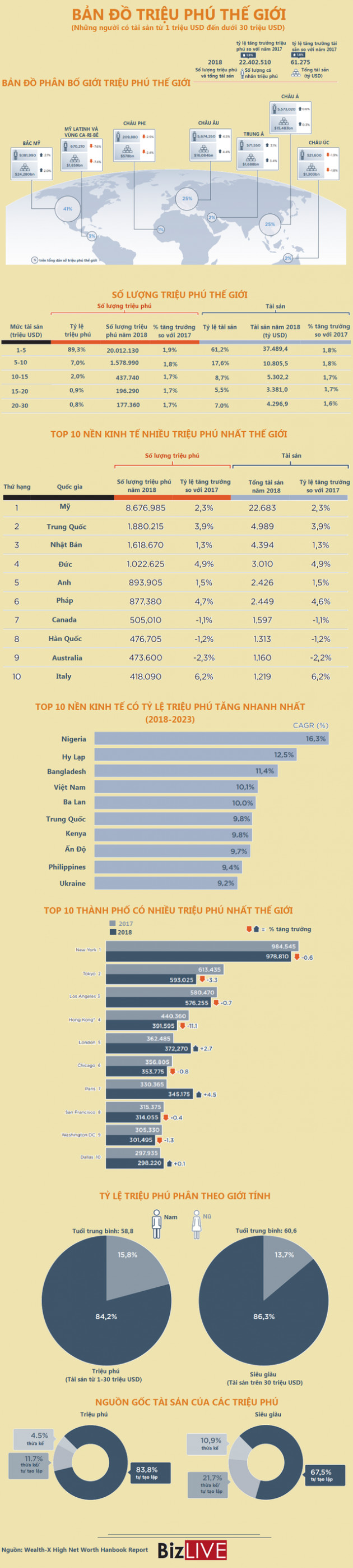 [Infographic] Việt Nam trên bản đồ triệu phú thế giới - Ảnh 1.