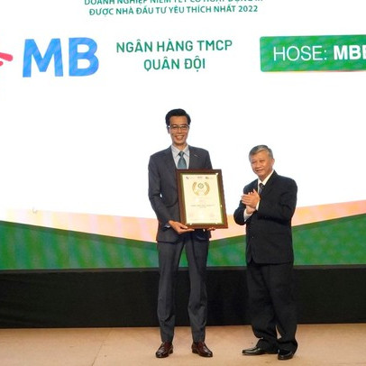 IR Awards 2022: MBB - Top 3 doanh nghiệp được nhà đầu tư yêu thích nhất
