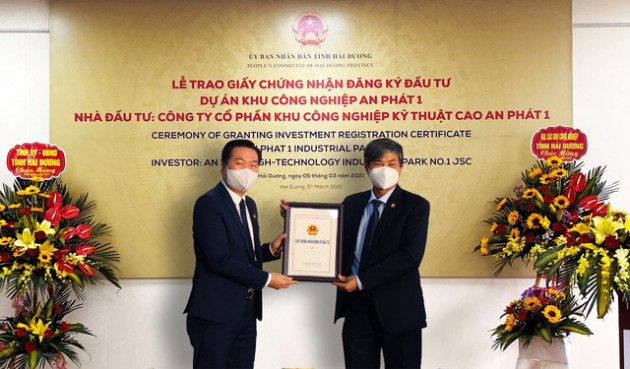 KCN Quốc Tuấn - An Bình của An Phát Holdings nhận giấy chứng nhận đăng ký đầu tư, chính thức đổi tên thành KCN An Phát 1 - Ảnh 2.