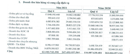 KCN Tín Nghĩa (TIP): Lợi nhuận sau thuế cả năm giảm 33% so với cùng kỳ, vẫn vượt 21% kế hoạch - Ảnh 2.