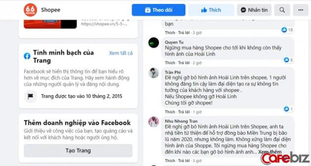 Kém may như Shopee: Từ thủ thành Bùi Tiến Dũng tới danh hài Chí Tài - Hoài Linh, hễ bắt tay người nổi tiếng là vướng phải trục trặc truyền thông? - Ảnh 2.