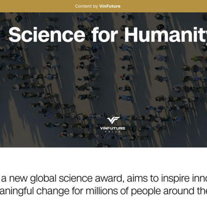 Kênh CNN quảng bá giải thưởng VinFuture trên toàn cầu