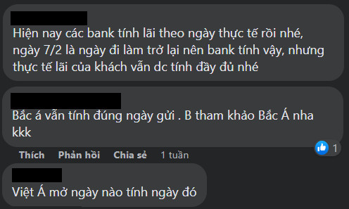 Khách hàng bức xúc vì không được tính lãi tiết kiệm các ngày nghỉ Tết, ngân hàng nói gì? - Ảnh 3.