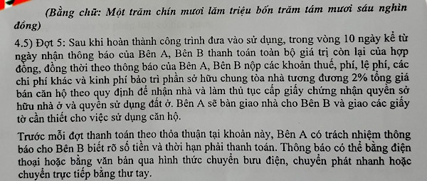 Khách hàng cần cẩn trọng trong hợp đồng mua bán nhà - Ảnh 2.