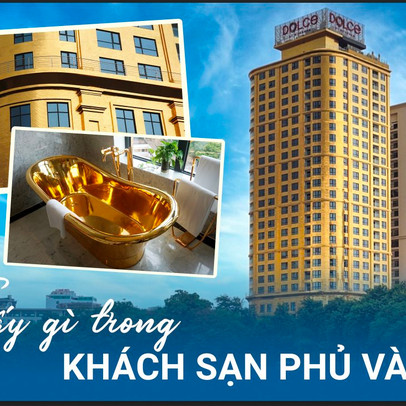 Khách sạn “lấp lánh ánh vàng” giữa lòng Hà Nội đang được đại gia rao bán với giá khởi điểm 250 triệu USD: Dát vàng từ nội ngoại thất...đến cả cốc cà phê trứng cũng được dát vàng