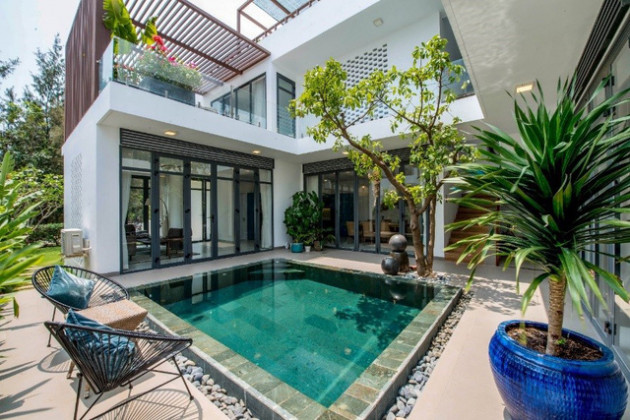 Khám phá villa “mộc” bên bờ Long Hải - Ảnh 1.