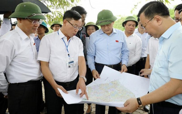 Khảo sát siêu dự án bơm tiêu nghìn tỷ Yên Nghĩa - Ảnh 1.