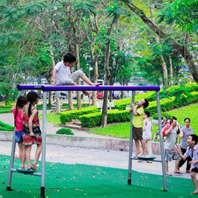 Khi công viên xanh trở thành nơi gắn kết gia đình