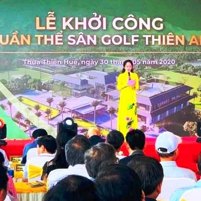 Khởi công 'chui' dự án sân golf ở Huế?