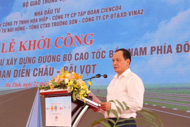 Khởi công dự án cao tốc Diễn Châu - Bãi Vọt với tổng đầu tư hơn 11 nghìn tỷ đồng - Ảnh 2.