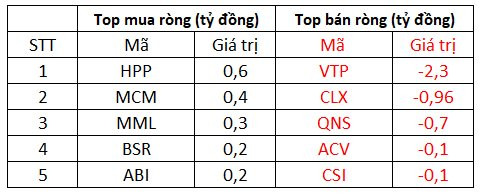 Khối ngoại tiếp đà mua ròng trong phiên thị trường điều chỉnh, tập trung xả NVL - Ảnh 3.