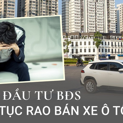 Không bán được đất, nhà đầu tư liên tục rao ô tô lấy tiền gồng lãi