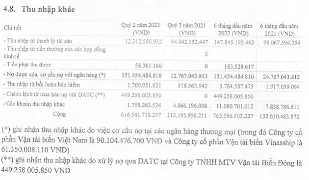 Không chỉ hồi sinh khi giá cước tăng, nửa đầu năm Vinalines thậm chí lãi đậm 2.123 tỷ đồng – tăng gấp đôi nhờ xoá được 560 tỷ nợ xấu - Ảnh 1.