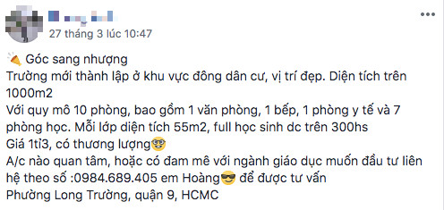 Không có nguồn thu suốt 2 tháng, nhiều trường mầm non tư thục trên cả nước phải đóng cửa, sang nhượng giữa dịch Covid - Ảnh 2.