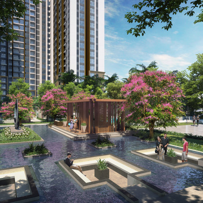 Không gian sống độc đáo đậm chất nghệ thuật tại Masteri Waterfront