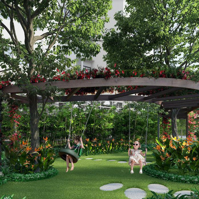 Không gian sống kết nối cộng đồng tại Le Grand Jardin