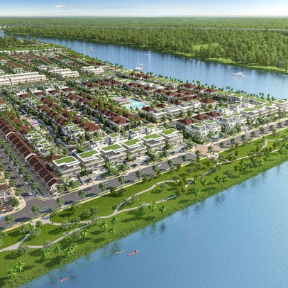 Khu compound The Aqua: Sống cân bằng giữa thiên nhiên nguyên bản