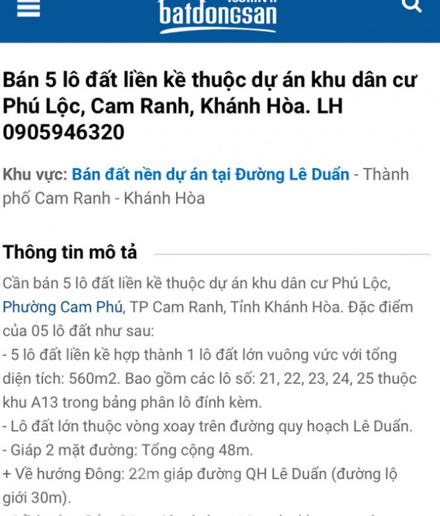 Khu dân cư hơn 33ha xây dựng không phép ở Khánh Hòa - Ảnh 2.