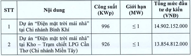 Kinh doanh khí LPG và CNG lỗ nặng do Covid-19, PV GAS South trình bổ sung dự án điện mặt trời áp mái cho năm 2020 - Ảnh 1.