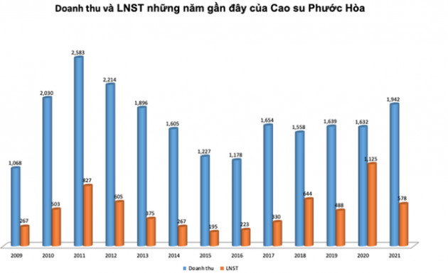 KQKD Ngành cao su năm 2021: Giá cao su tăng, nhiều doanh nghiệp lãi bằng lần so với cùng kỳ - Ảnh 3.