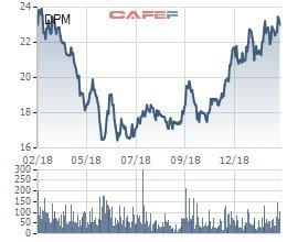 Lãi lớn, Đạm Phú Mỹ tạm ứng trước 5% cổ tức cho năm 2018 - Ảnh 1.