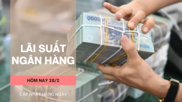 Lãi suất ngân hàng hôm nay 28/2: Tiếp tục hạ nhiệt, cao nhất 9,5%/năm - Ảnh 3.