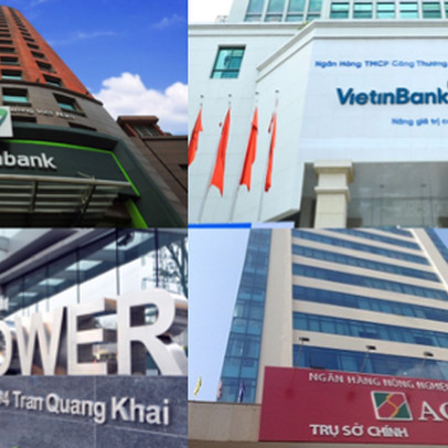 Lãi suất tại 4 "ông lớn" Agribank, Vietcombank, VietinBank, BIDV đang như thế nào?