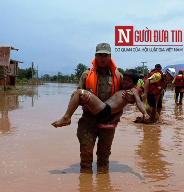 Lào công bố 1.254 người chết và mất tích do vỡ đập thuỷ điện tính đến ngày 29/7