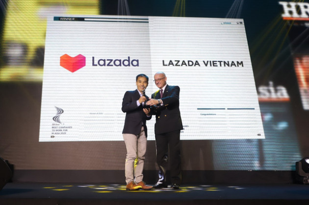 Lazada là nền tảng TMĐT duy nhất được vinh danh Nơi làm việc tốt nhất Châu Á năm 2020 tại Việt Nam - Ảnh 1.