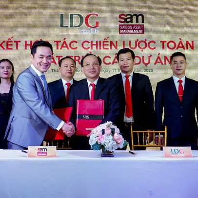 LDG Group bắt tay với quỹ S.A.M và công bố 5 dự án trọng điểm