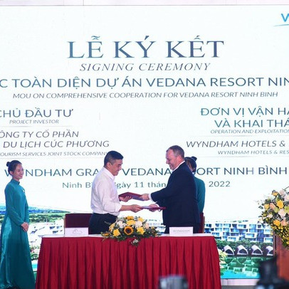 Lễ ký kết hợp tác toàn diện dự án Vedana Resort Ninh Bình