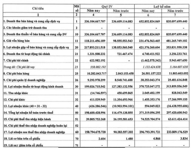 Lideco (NTL) báo lãi quý 4/2020 tăng mạnh 76% so với cùng kỳ - Ảnh 2.