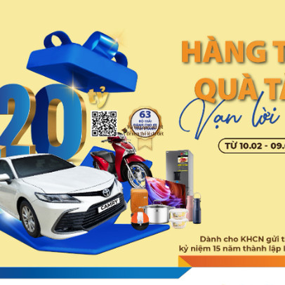 LienVietPostBank dành gần 120 tỷ đồng quà tặng cho khách hàng gửi tiết kiệm