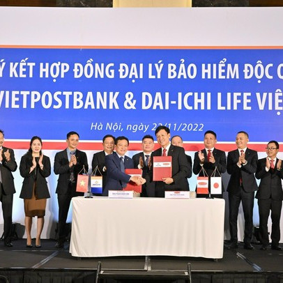 LienVietPostBank và Dai-ichi Life Việt Nam chính thức ký kết hợp đồng Bancassurance 15 năm